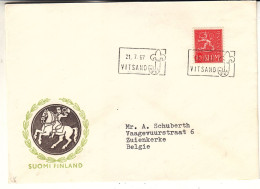 Finlande - Lettre De 1967 - Oblit Vitsand - - Lettres & Documents
