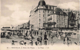 FRANCE - Trouville - La Reine Des Plages - La Plage - LL - Animé - Carte Postale Ancienne - Non Classés