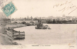 FRANCE - Trilport - Vue Générale - Port - Barques - Ville - Carte Postale Ancienne - Meaux