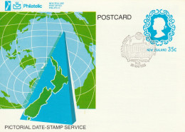 New Zealand Card Cancel - Enteros Postales