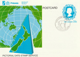 New Zealand Card Cancel - Enteros Postales