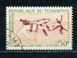 TCHAD - PEINTURE RUPESTRE  - N° Yvert 148 Obli. - Tchad (1960-...)