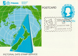 New Zealand Card Cancel - Enteros Postales