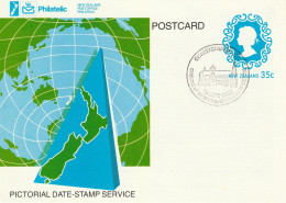 New Zealand Card Cancel - Entiers Postaux