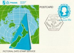 New Zealand Card Cancel - Interi Postali