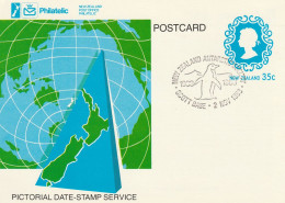 New Zealand Card Cancel - Postal Stationery