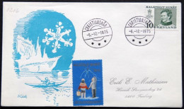 Greenland 1975 CHRISTIANSHÅB 6-12-1975 ( Lot 2211  ) - Brieven En Documenten