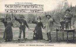 Cantal * La Bourrée D'auvergne * Le Croisement * Danse Danseurs Folklore - Other & Unclassified