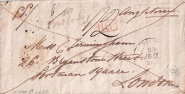 France Marcophilie - Cursive 40 / Pont Le Voy & PP - 1836 - Avec Texte - Indice 11 - TB - 1801-1848: Precursors XIX