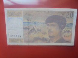 FRANCE 20 FRANCS 1997 Circuler - 20 F 1980-1997 ''Debussy''