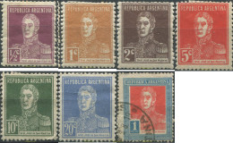 709172 HINGED ARGENTINA 1927 SIN PUNTO EN LA C - Unused Stamps