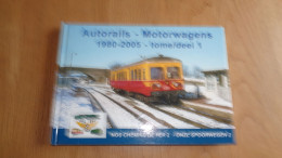 NOS CHEMINS DE FER 2 AUTORAILS MOTORWAGENS T1 1980 2005 Chemins De Fer Belge Rame Autorail Omnibus Prototype - Railway & Tramway