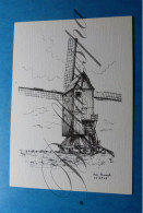 Leisele  Molen Windmolen  1979 Moulin A Vent. Illustr: L. Ameel - Windmills