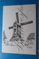 Pollinkhove Molen Windmolen  1979 Moulin A Vent. Illustr: L. Ameel - Molinos De Viento