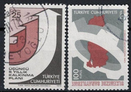 Türkei Turkey Turquie - Entwicklung (MiNr: 2342/3) 1974 - Gest. Used Obl - Gebraucht