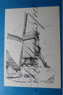 Oostvleteren De Meesters Molen Windmolen  1979 Moulin A Vent. Illustr: L. Ameel - Windmills