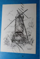 Geluveld Gesloten Staakmolen Molen Windmolen  1979 Moulin A Vent. Illustr: L. Ameel - Moulins à Vent