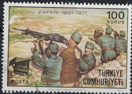 Türkei Turkey Turquie - 50. Jahrestag Des Zweiten Sieges Bei İnönü (MiNr: 2209) 1971 - Gest. Used Obl - Gebruikt