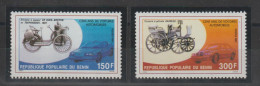 Bénin 1987 Automobiles 650-51, 2 Val ** MNH - Bénin – Dahomey (1960-...)