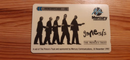 Phonecard United Kingdom Mercury 20MERB - Genesis - [ 4] Mercury Communications & Paytelco