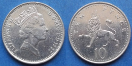 UK - 10 Pence 1997 "crowned Lion" KM# 938b Elizabeth II Decimal Coinage (1971-2022) - Edelweiss Coins - 10 Pence & 10 New Pence