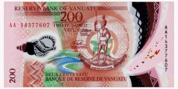VANUATU 200 VATU 2014 Pick 12 Unc - Vanuatu