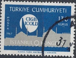 Türkei Turkey Turquie - 9. Kongress Der Kommission Für Großstaudämme (MiNr: 2066) 1967 - Gest. Used Obl - Usati