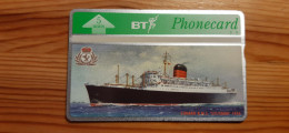 Phonecard United Kingdom BT 505B - Ship, Cunard 1.000 Ex. - BT Commemorative Issues