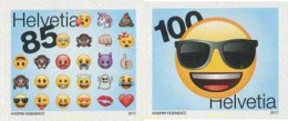 580786 MNH SUIZA 2017 EMOTICONOS - Neufs