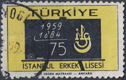 Türkei Turkey Turquie - 75 Jahre Istanbuler Lyzeum (MiNr: 1618) 1959 - Gest. Used Obl - Gebruikt