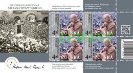 2021.09.12. Beatification Of Cardinal Stefan Wyszynski - MNH Mini Sheet - Neufs