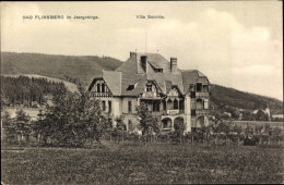 CPA Świeradów Zdrój Bad Flinsberg Schlesien, Villa Saxonia - Schlesien