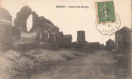 Grenay * La Route De Brebis * Bombardement Ww1 - Sonstige & Ohne Zuordnung