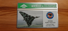 Phonecard United Kingdom BT 324H - Airplane, Avro Vulcan 4.480 Ex. - BT Souvenir