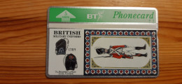 Phonecard United Kingdom BT 405B - British Military Uniforms 1.000 Ex. - BT Souvenir