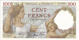 FRANCE * 100 Francs SULLY * Date 24/10/1940 * État/Grading NEUF/UNC * Fay. 26.39 - 100 F 1939-1942 ''Sully''