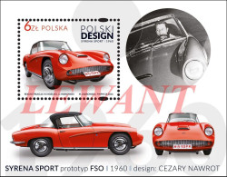 2016.12.30. Polish Design - The Car "Syrena Sport" - Block (ZA) - Neufs