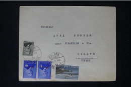 TURQUIE - Enveloppe De Istanbul Pour La Suisse En 1949 - L 144725 - Briefe U. Dokumente