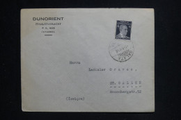 TURQUIE - Enveloppe Commerciale De Istanbul Pour La Suisse En 1948 - L 144726 - Lettres & Documents