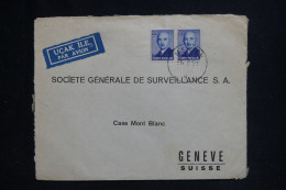 TURQUIE - Enveloppe Commerciale De Mersin Pour La Suisse En 1950  - L 144734 - Covers & Documents