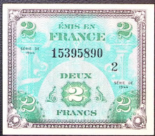 France * TRESOR * 2 Francs Drapeau - 1944 - Série 2 - SUP+/XXF - Réf F. V16.02 - 1944 Drapeau/Francia