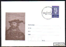 BULGARIA / BULGARIE - 2006 - 400 An. Rembrand - P.St Spec.cachet - Enveloppes