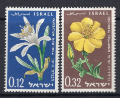 Israel 1960 12th Anniversary Of Independence - No Tab - Set MNH (SG 188-189) - Nuevos (sin Tab)