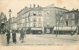 HAUTS DE SEINE  MONTROUGE  Rond Point Et Avenue De La Republique - Montrouge