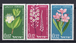 Israel 1961 13th Anniversray Of Independence - No Tab - Set MNH (SG 211-213) - Nuevos (sin Tab)