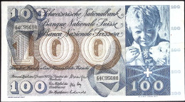 Switzerland/Suisse * 100 Francs Type Saint Martin * Date 15/01/1969 * Etat/Grading TTB/VF - Suisse