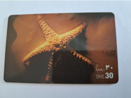 UNITED ARAB EMIRATES -ETISALAT-SEA STAR -  UAE    DHS 30   PREPAID Phonecard As Scan  FINE USED    ** 13959** - Emirats Arabes Unis