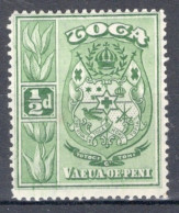 Tonga 1920 Single ½d Stamp From The Definitive Set. - Tonga (...-1970)