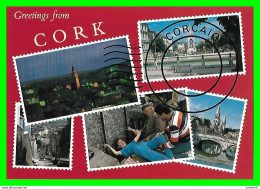 CPSM/gf  CORK (Ireland)  Greetings From Cork.  Multivues..*7875 - Cork