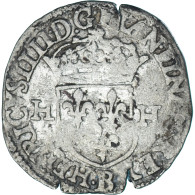 Monnaie, France, Henri IV, Douzain Aux Deux H, 1594, Rouen, 2nd Type, TB+ - 1589-1610 Henry IV The Great